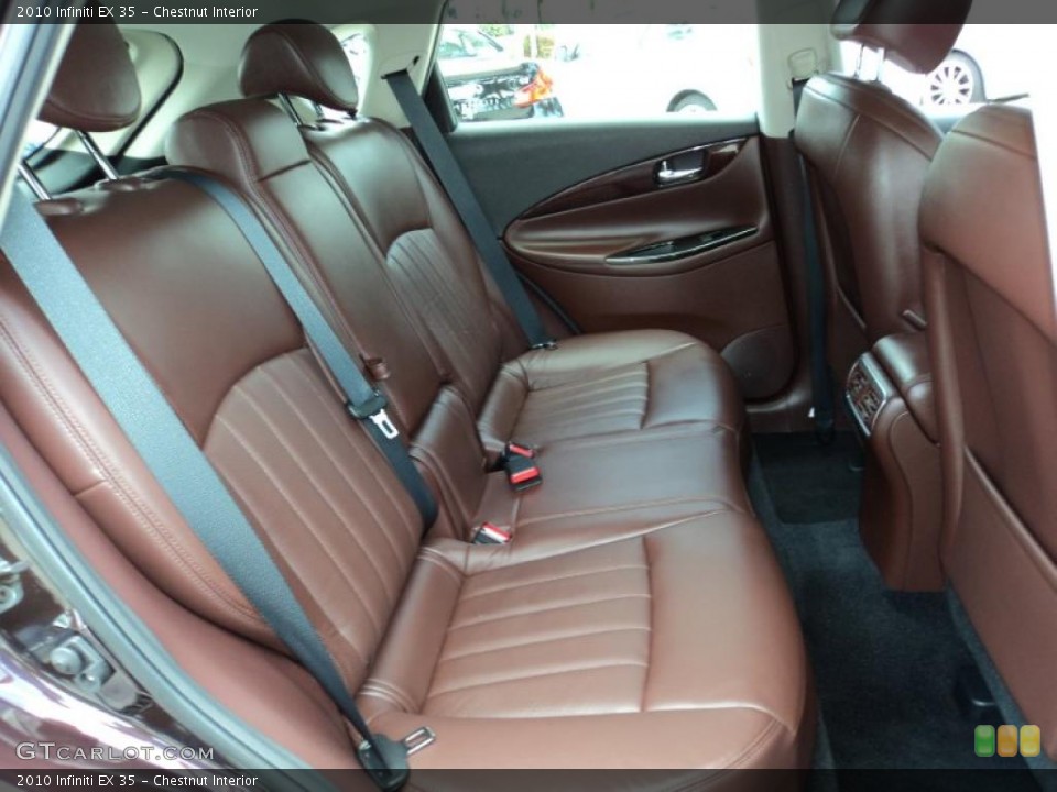 Chestnut Interior Photo for the 2010 Infiniti EX 35 #49591849