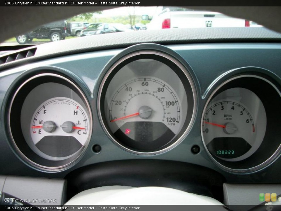 Pastel Slate Gray Interior Gauges for the 2006 Chrysler PT Cruiser  #49592095
