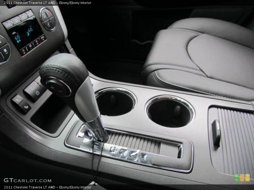 Ebony/Ebony Interior Transmission for the 2011 Chevrolet Traverse LT AWD #49592485