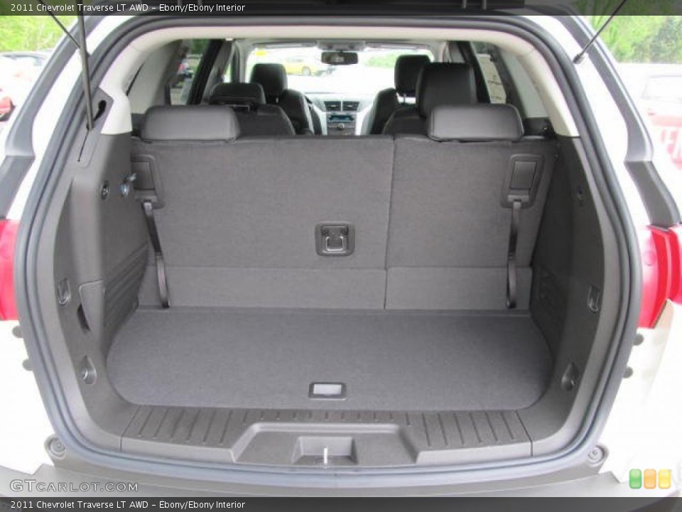 Ebony/Ebony Interior Trunk for the 2011 Chevrolet Traverse LT AWD #49592551