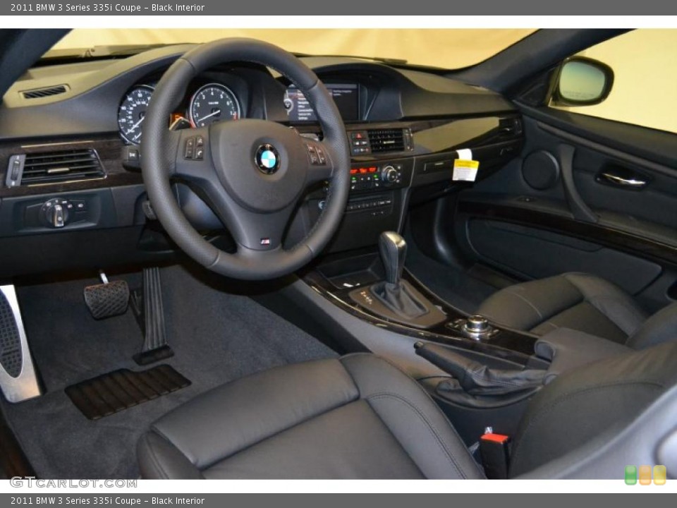 Black Interior Photo for the 2011 BMW 3 Series 335i Coupe #49594729