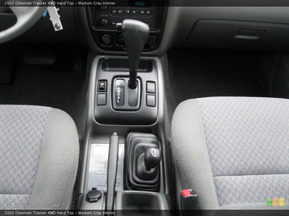 Medium Gray Interior Transmission for the 2002 Chevrolet Tracker 4WD Hard Top #49594996