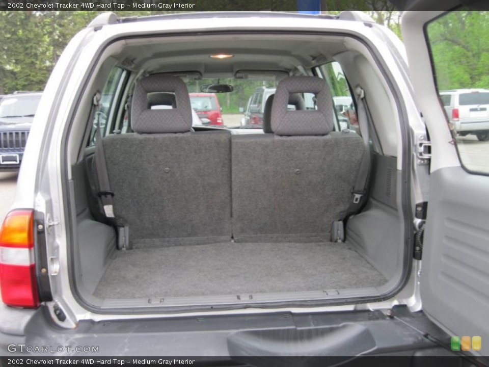 Medium Gray Interior Trunk for the 2002 Chevrolet Tracker 4WD Hard Top #49595032