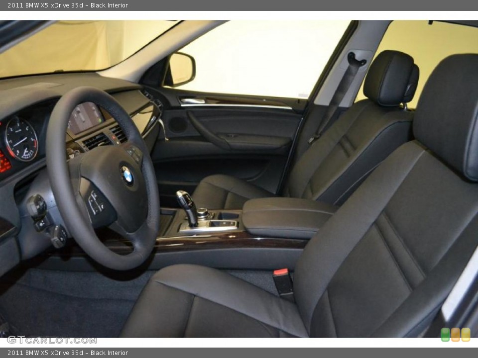 Black Interior Photo for the 2011 BMW X5 xDrive 35d #49595659