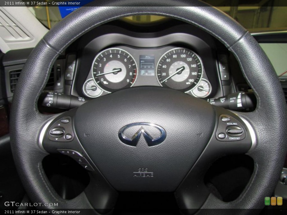 Graphite Interior Gauges for the 2011 Infiniti M 37 Sedan #49597825