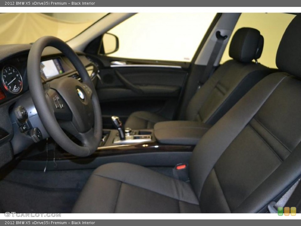Black Interior Photo for the 2012 BMW X5 xDrive35i Premium #49597971