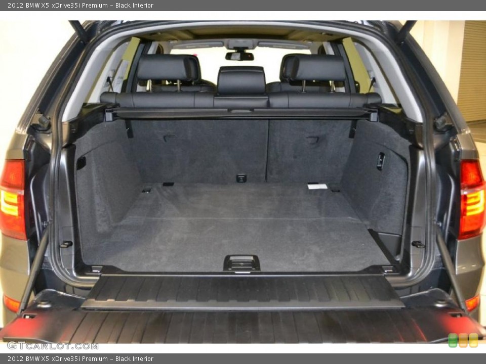 Black Interior Trunk for the 2012 BMW X5 xDrive35i Premium #49598266