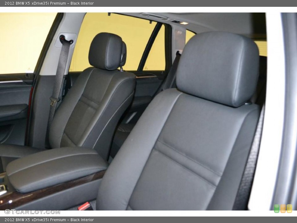 Black Interior Photo for the 2012 BMW X5 xDrive35i Premium #49599442