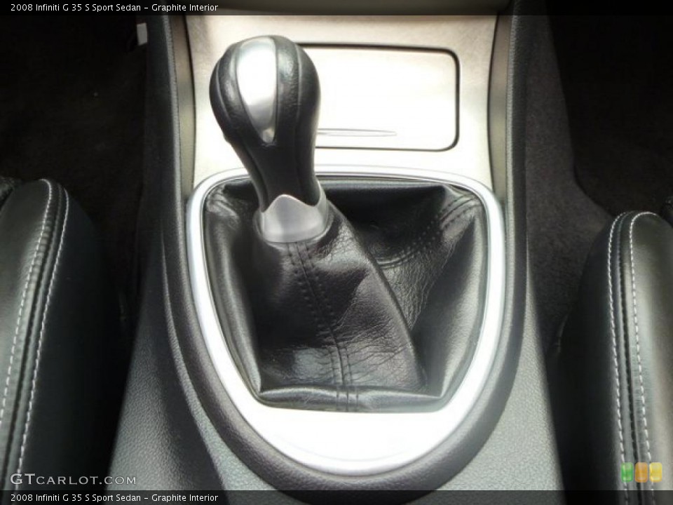Graphite Interior Transmission for the 2008 Infiniti G 35 S Sport Sedan #49599475