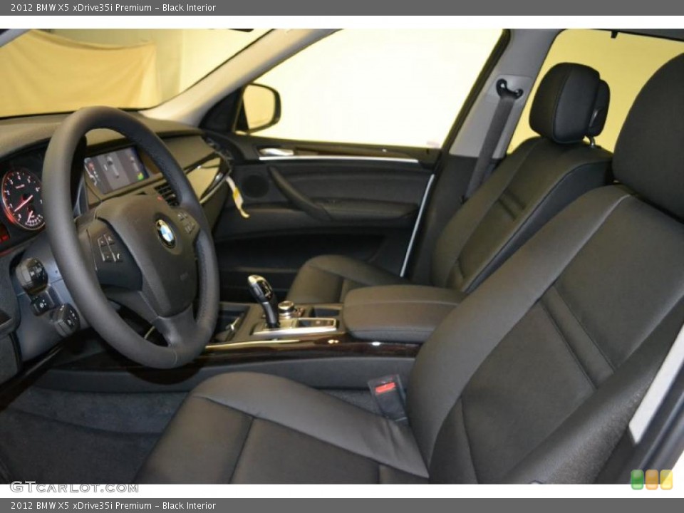 Black Interior Photo for the 2012 BMW X5 xDrive35i Premium #49599712