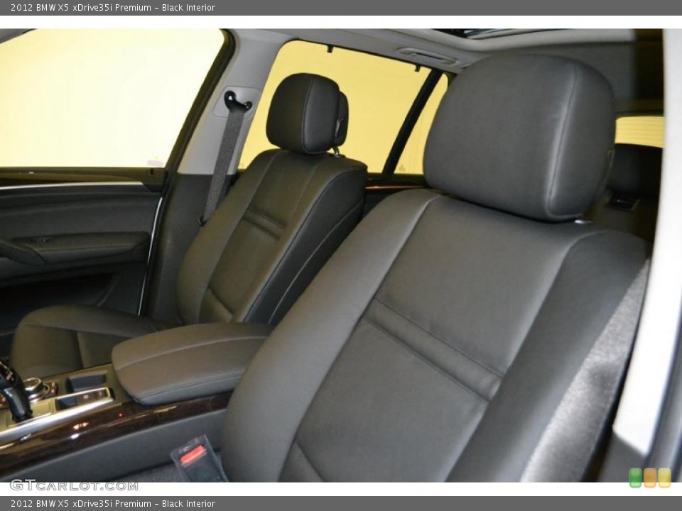 Black Interior Photo for the 2012 BMW X5 xDrive35i Premium #49599733