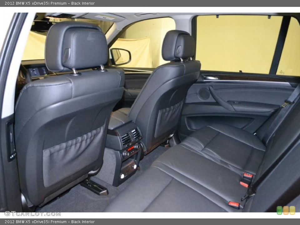 Black Interior Photo for the 2012 BMW X5 xDrive35i Premium #49599778