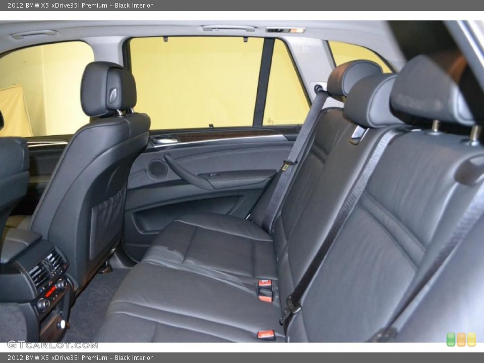 Black Interior Photo for the 2012 BMW X5 xDrive35i Premium #49599790