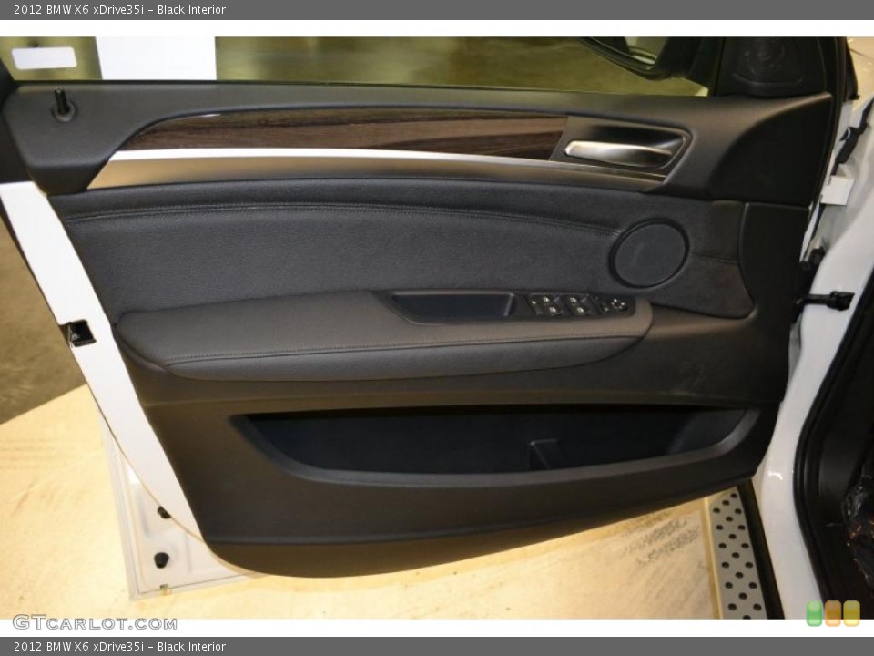 Black Interior Door Panel for the 2012 BMW X6 xDrive35i #49600429