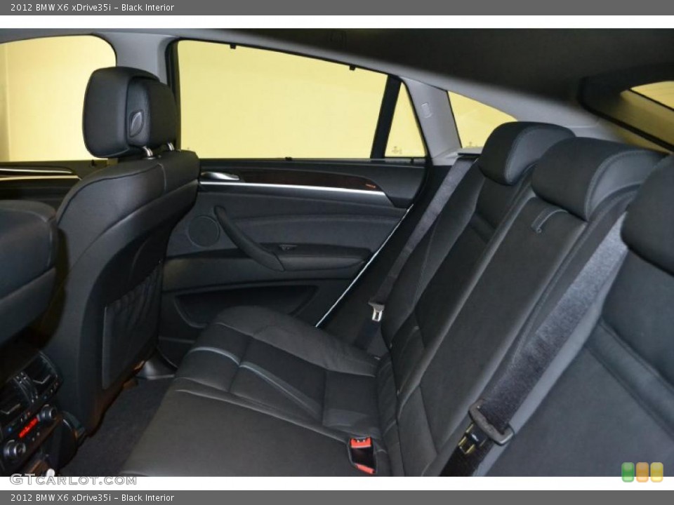 Black Interior Photo for the 2012 BMW X6 xDrive35i #49600456