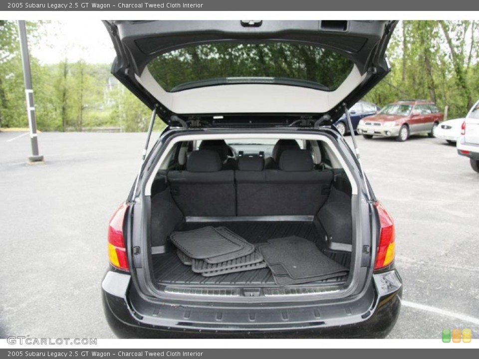 Charcoal Tweed Cloth Interior Trunk for the 2005 Subaru Legacy 2.5 GT Wagon #49601125