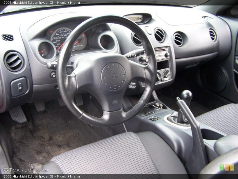 Midnight Interior Photo for the 2005 Mitsubishi Eclipse Spyder GS #49601488