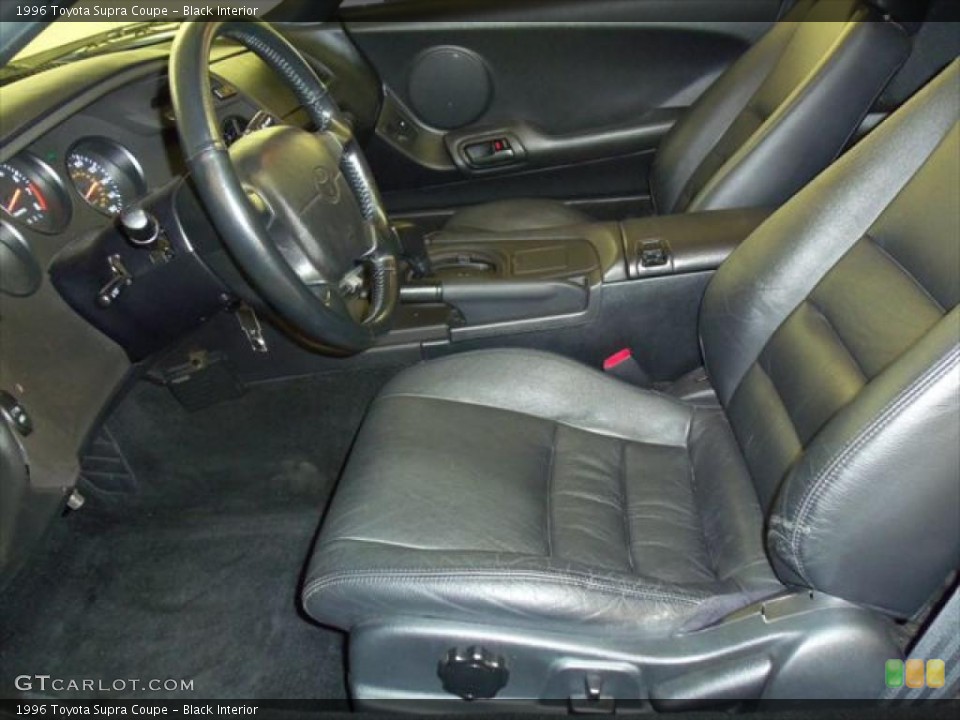 Black Interior Photo for the 1996 Toyota Supra Coupe #49603135
