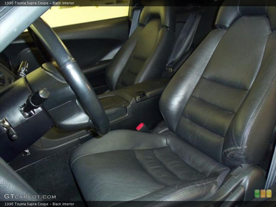 Black Interior Photo for the 1996 Toyota Supra Coupe #49603150