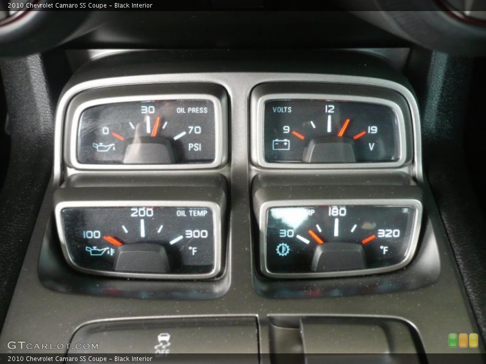 Black Interior Gauges for the 2010 Chevrolet Camaro SS Coupe #49603369