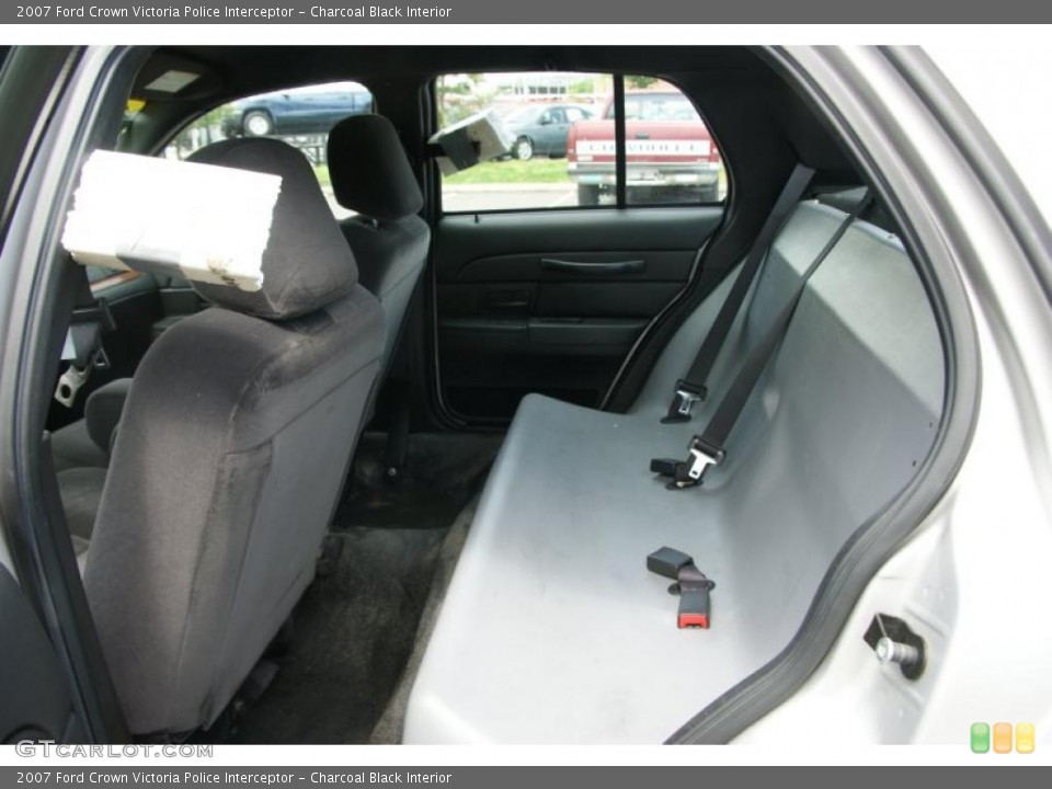 Charcoal Black Interior Photo for the 2007 Ford Crown Victoria Police Interceptor #49603813