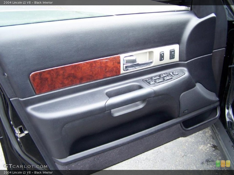 Black Interior Door Panel for the 2004 Lincoln LS V8 #49604011