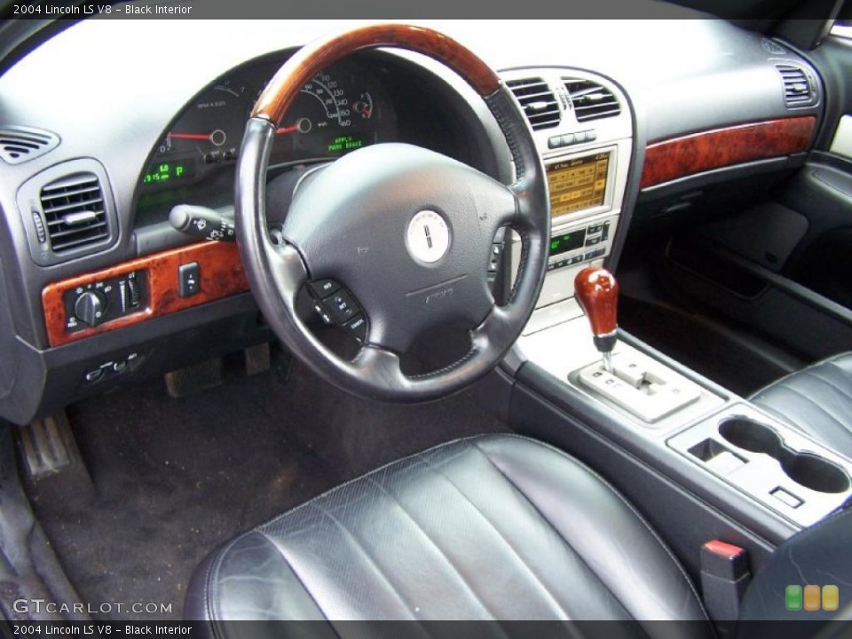 Black Interior Dashboard for the 2004 Lincoln LS V8 #49604041