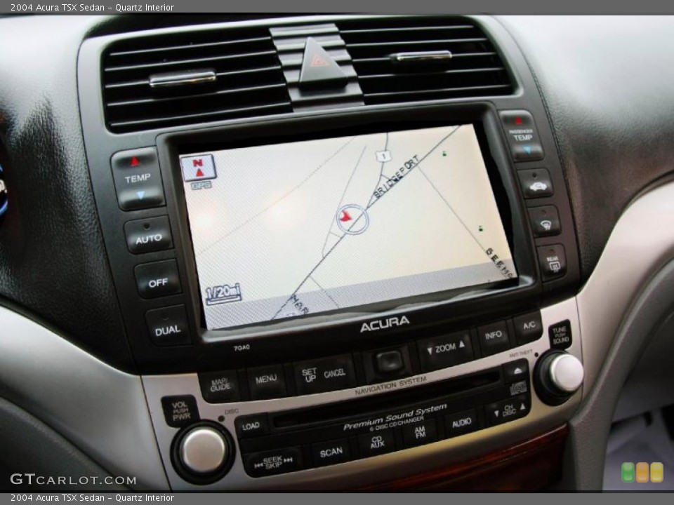 Quartz Interior Navigation for the 2004 Acura TSX Sedan #49604215