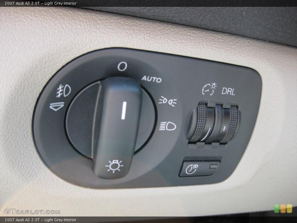 Light Grey Interior Controls for the 2007 Audi A3 2.0T #49605460
