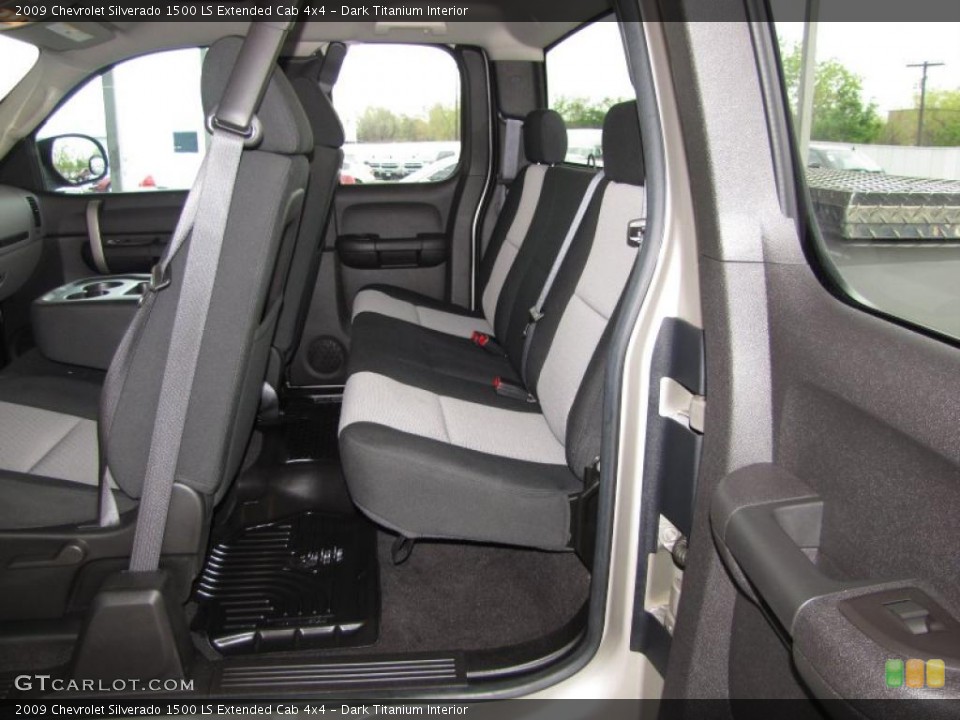 Dark Titanium Interior Photo for the 2009 Chevrolet Silverado 1500 LS Extended Cab 4x4 #49606201