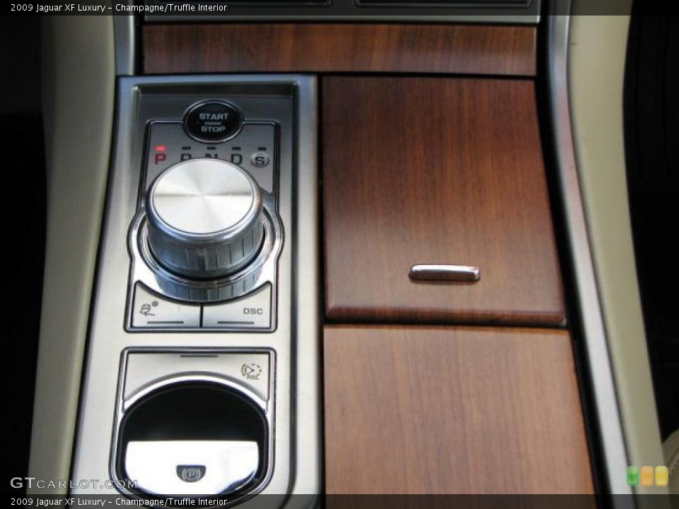 Champagne/Truffle Interior Transmission for the 2009 Jaguar XF Luxury #49608643
