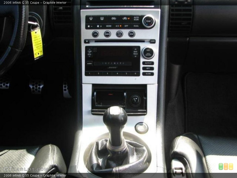 Graphite Interior Transmission for the 2006 Infiniti G 35 Coupe #49609081