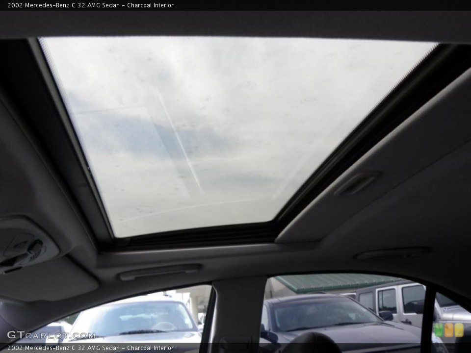 Charcoal Interior Sunroof for the 2002 Mercedes-Benz C 32 AMG Sedan #49610776