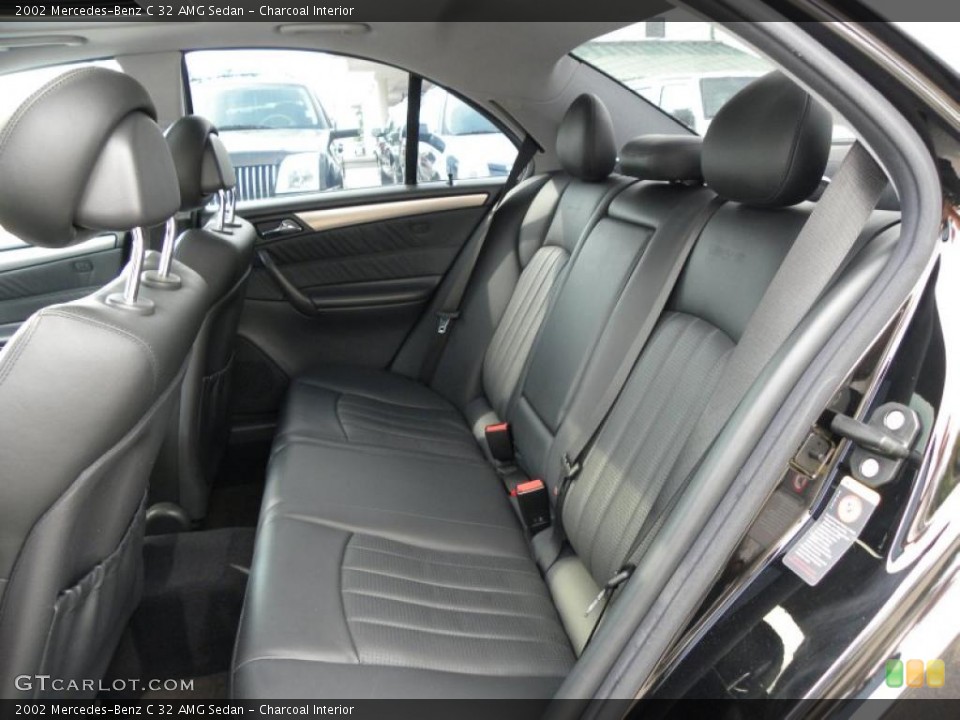 Charcoal Interior Photo for the 2002 Mercedes-Benz C 32 AMG Sedan #49610836