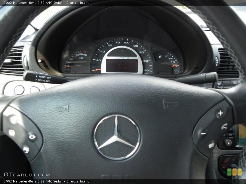 Charcoal Interior Controls for the 2002 Mercedes-Benz C 32 AMG Sedan #49611100