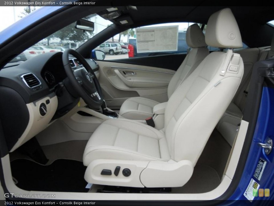 Cornsilk Beige Interior Photo for the 2012 Volkswagen Eos Komfort #49613320