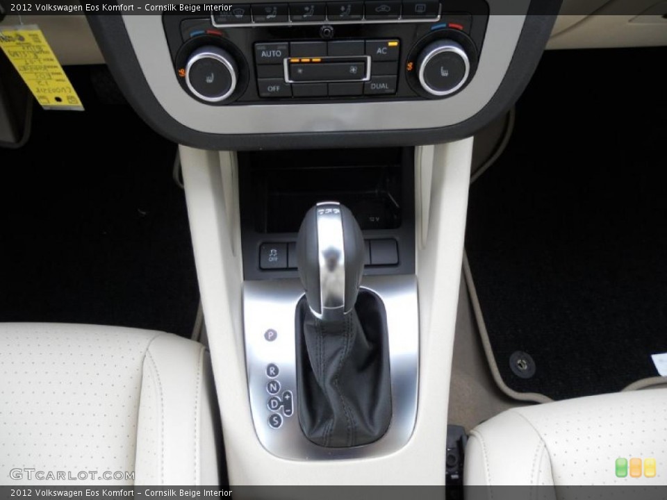 Cornsilk Beige Interior Transmission for the 2012 Volkswagen Eos Komfort #49613407