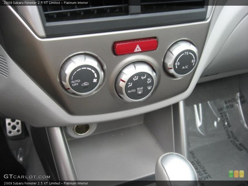 Platinum Interior Controls for the 2009 Subaru Forester 2.5 XT Limited #49614181