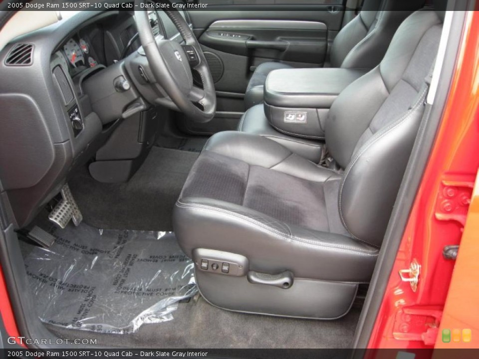 Dark Slate Gray Interior Photo for the 2005 Dodge Ram 1500 SRT-10 Quad Cab #49614193