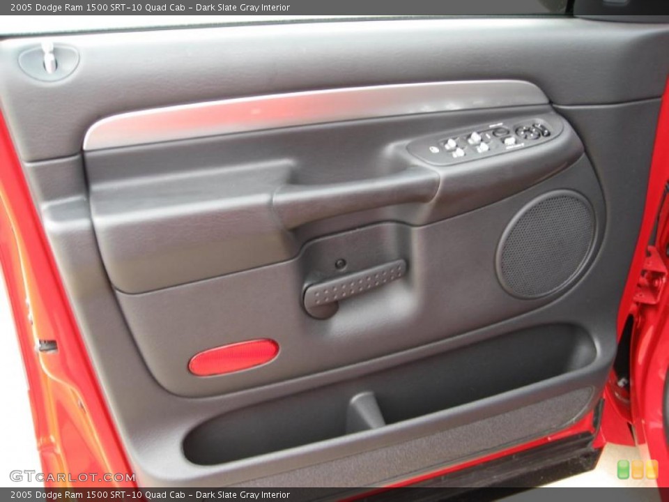 Dark Slate Gray Interior Door Panel for the 2005 Dodge Ram 1500 SRT-10 Quad Cab #49614343