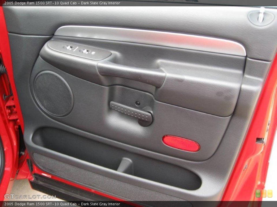 Dark Slate Gray Interior Door Panel for the 2005 Dodge Ram 1500 SRT-10 Quad Cab #49614556