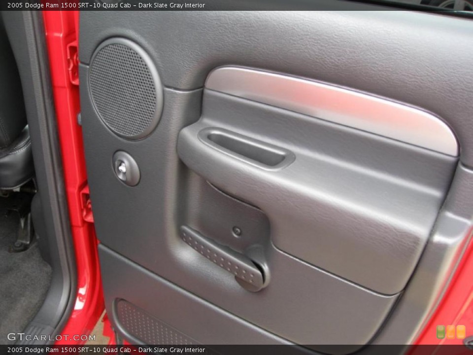 Dark Slate Gray Interior Door Panel for the 2005 Dodge Ram 1500 SRT-10 Quad Cab #49614564