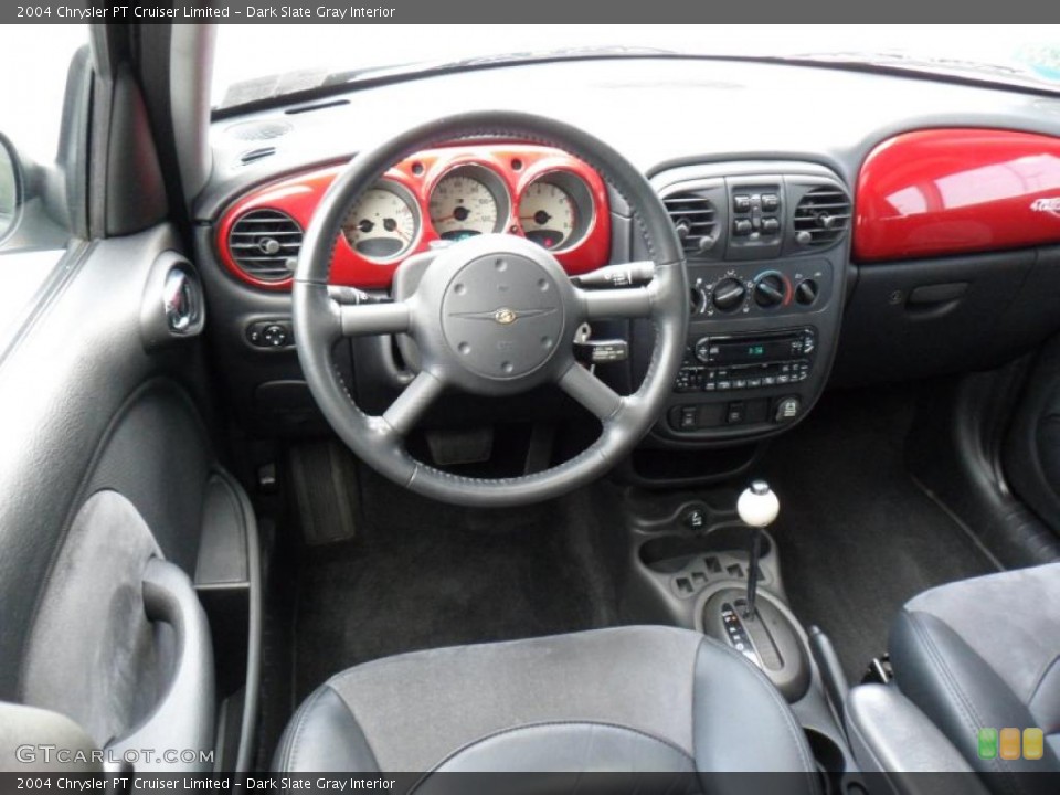Dark Slate Gray Interior Dashboard for the 2004 Chrysler PT Cruiser Limited #49614889