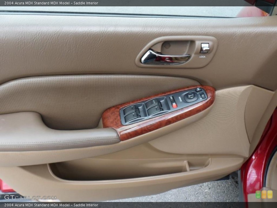 Saddle Interior Controls for the 2004 Acura MDX  #49615105