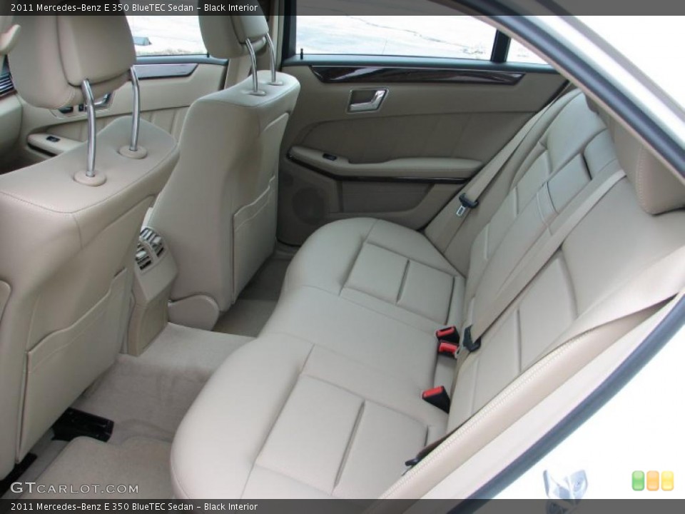 Black Interior Photo for the 2011 Mercedes-Benz E 350 BlueTEC Sedan #49615393