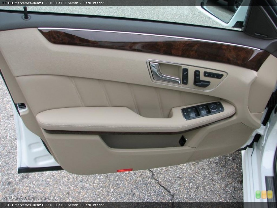 Black Interior Door Panel for the 2011 Mercedes-Benz E 350 BlueTEC Sedan #49615426
