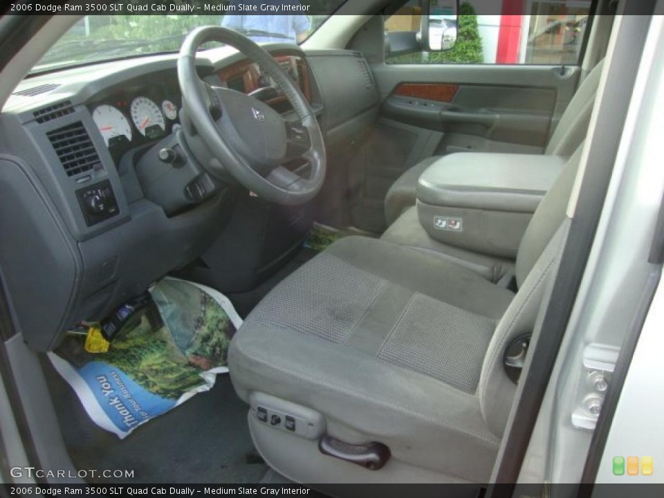 Medium Slate Gray Interior Photo for the 2006 Dodge Ram 3500 SLT Quad Cab Dually #49617859