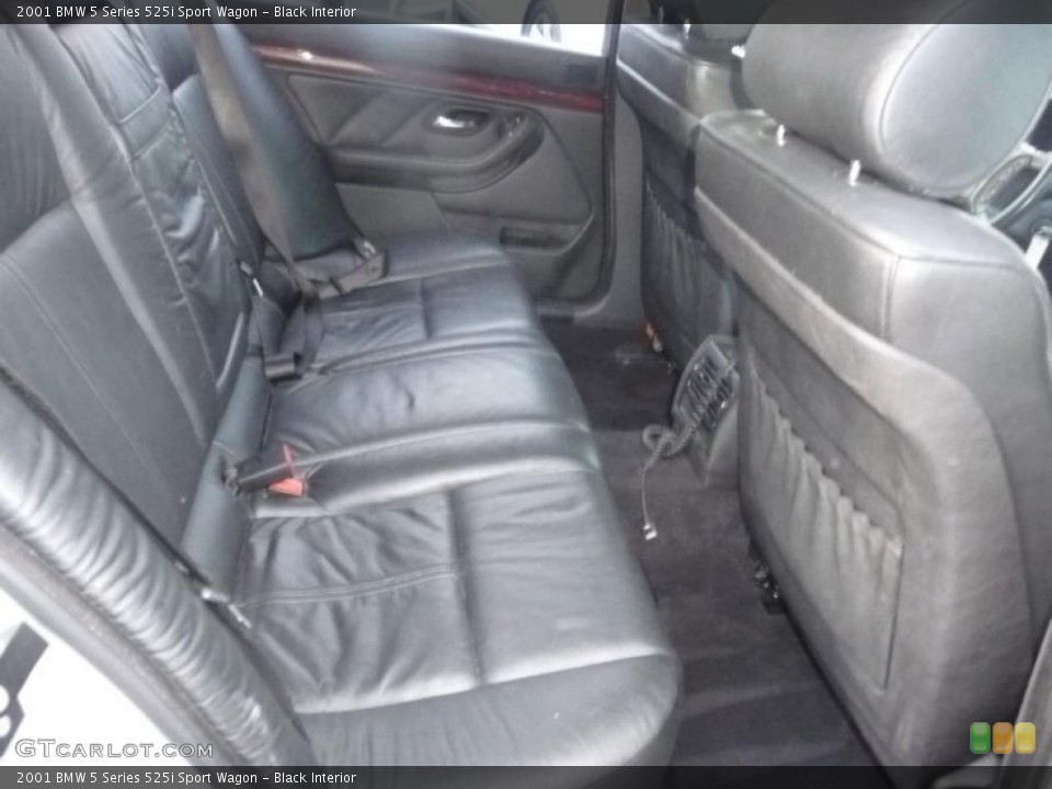 Black Interior Photo for the 2001 BMW 5 Series 525i Sport Wagon #49618522