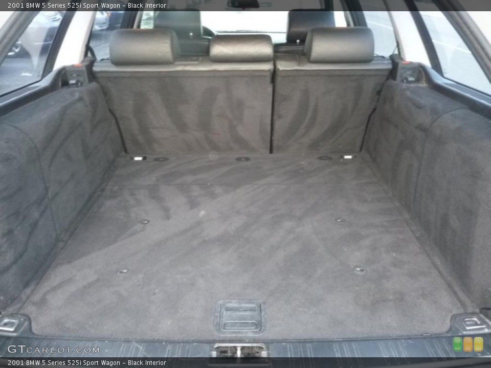 Black Interior Trunk for the 2001 BMW 5 Series 525i Sport Wagon #49618582