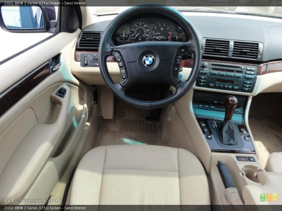 Sand Interior Dashboard for the 2002 BMW 3 Series 325xi Sedan #49618915